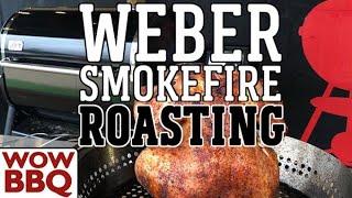 Roasting on the Weber SmokeFire - Roast Chicken