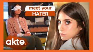 MEET YOUR HATER: Cathy Hummels konfrontiert nichtsahnenden Hater | Akte | SAT.1