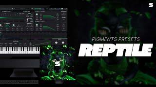 [FREE] Pigments Preset Bank - REPTILE [808 MAFIA, MURDA BEATZ, FUTURE] Arturia Sound Bank Presets 