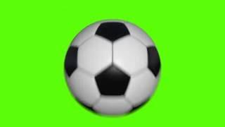 Transição com Bola  de Futbol - Soccer Ball Video Transition [Fundo Verde - Chroma Key]