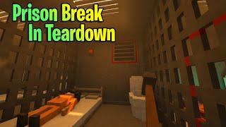 Trying To Escape The Worlds Most Secure PRISON | Prison Break Teardown Version | Teardown