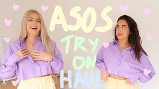 END OF SUMMER TRY ON HAUL!!! | ASOS | Sophia and Cinzia | ad