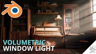 Creating Mesmerizing Volumetric Window Lighting for Stunning Visuals - Blender Tutorial