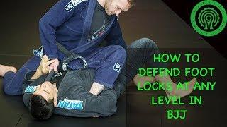 How to Defend Foot Locks / Basic to Advanced in BJJ
