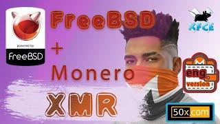 XMR | install monero wallet | FreeBSD OS | monerod | Virtualbox | ENG version