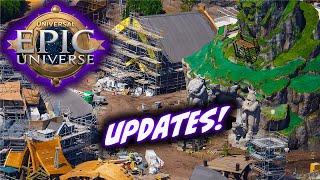 HUGE Epic Universe Construction UPDATES!