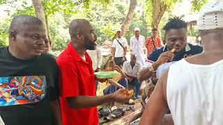 honourable femi Adebayo fighting Ibrahim chatta because of food