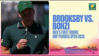 Jenson Brooksby vs. Benjamin Bonzi Highlights | BNP Paribas Open 2025