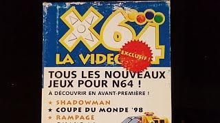 X64 La Vidéo - Tous les nouveaux jeux pour N64 ! - VHS PROMO - FR - 1080p