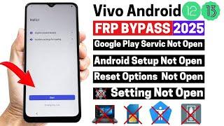 All Vivo ANDROID 12-13  FRP Bypass Without PC (No Share Method No Reset No Talkback ) New Trick 2025