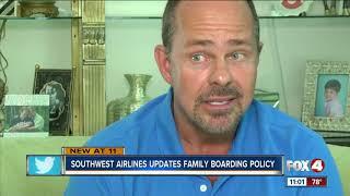 Southwest Airlines updates Family Boarding policy