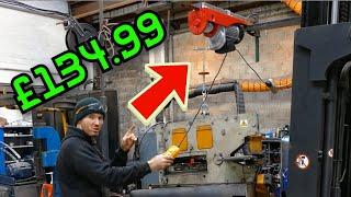 I can't believe it's this cheap - 1200kg workshop hoist - full review - Vevor