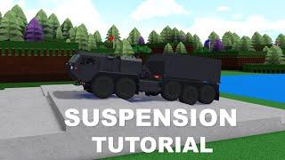 Custom Block Wheel Suspension Tutorial | Roblox Build a Boat for Treasure 보물선만들기 서스팬션 듀토리얼