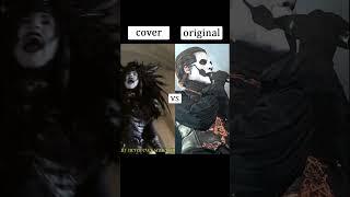 MARY ON A CROSS  COVER vs ORIGINAL  #shorts #viral #cover #original #music #maryonacross #ghost