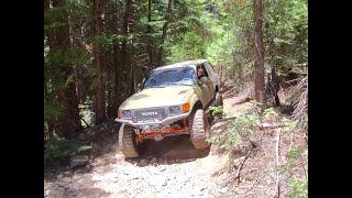 FJ80 Land Cruiser - wheeling on Strawberry Pass