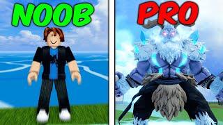 Noob To Pro With YETI in Blox Fruits