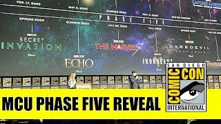 MARVEL Intro & PHASE 5 Announcment | Comic Con 2022 Panel (Kevin Feige)