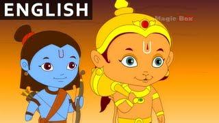 Hanuman Saves Lakshmana - Return of Hanuman In English  (HD) - Animation Bedtime Cartoon