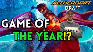 GAME OF THE YEAR?! in Streamer Event | Aetherdrift Draft | MTG Arena