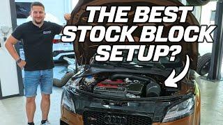 AUDI TTRS 8J BEST Street legal STOCK BLOCK SETUP!