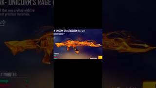 top three rare gun skin a ak 47 in free #shortvideo #shortsfeed #freefire #garenafreefire #shorts