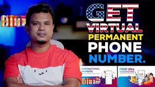 সকল দেশের নাম্বার ক্রয় করুণ নিজেই  / how to get permanent us number for free / numero esim review