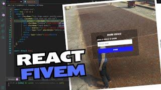 FiveM React UI Integration: Custom Game Interface | Gta 5 | FiveM | JavaScript