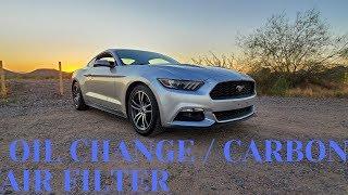 2016 Mustang EcoBoost oil change