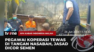 Terungkap! Motif Dibalik Pembunuhan Karyawan Koperasi yang Dicor Semen di Palembang | AKIM tvOne