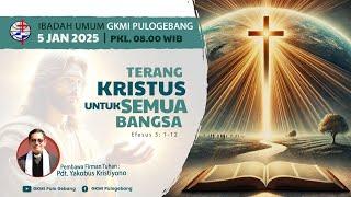 Ibadah Umum GKMI PULO GEBANG | Minggu, 05 Januari 2025 | [LIVE STREAMING]