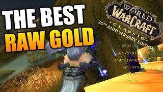 BEST RAW GOLD FARM in Fresh Classic WoW (Mage ONLY)