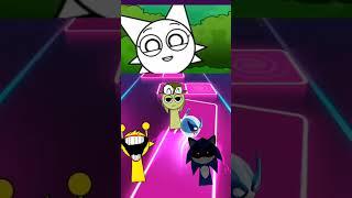 Team Incredibox sprunki Zoonomaly coffin dance music video Tiles Hop EDM RUSH GAME #ytshorts