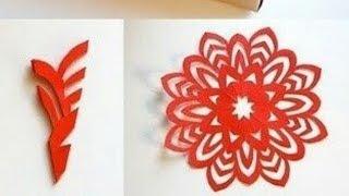 Paper Snowflake Tutorial | Learn How To Make Snowflakes In 5 Minutes