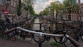 CYCLING ON THE STREETS OF AMSTERDAM | 2024 | CITY TOUR