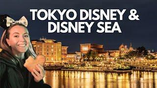 Our FIRST Time At TOKYO Disneyland & Disney Sea! 4K VLOG