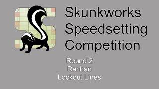 Sudoku Solve - Skunkworks setting competition R2P7 - Renban, Lockout Lines