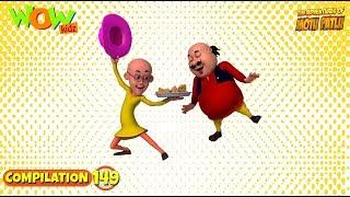 Motu Patlu - Non stop 3 episodes | 3D Animation for kids - #149