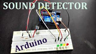 Sound level detector using arduino and microphone