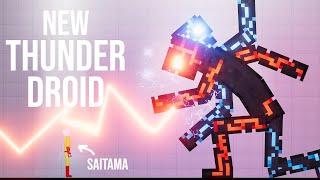SAITAMA vs NEW THUNDER Droid [People Playground]