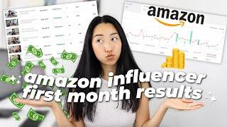 1ST MONTH RESULTS: Amazon Influencer Program  how much I made, is it worth it, beginner tips