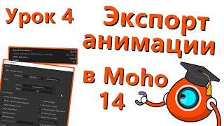 Бесплатный курс по Moho 14 - Урок 4 - Экспорт анимации (Export animation)