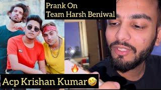 Police Prank On Team Harsh Beniwal