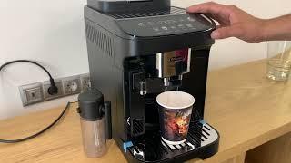 Первый запуск кофемашины De'Longhi Magnifica EVO