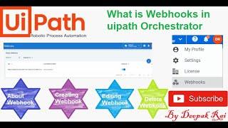 What is Webhook in Uipath Orchestrator