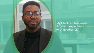 My Black Professionals Scotland experience with Brodies LLP