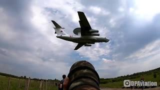 Russian Air Force Beriev A-50 departing from Kubinka