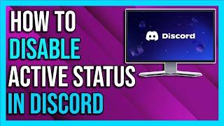 How To Hide Game Activity On Discord -2024  | Turn Off Game Activity Discord