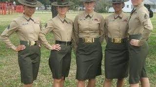 Marine Female Drill Instructor goes berserk!