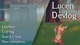 Lucen Devlog - Inventory, combat, weapons, animation and more!