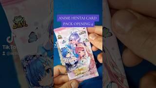 #anime Hentai Card Pack Opening 4 || #shorts #cards